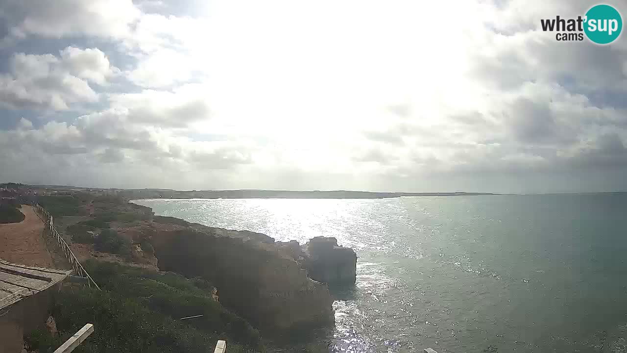 Live Webcam Putzu Idu beach – Arco di S’Architteddu – Oristano livecam Cerdeña – Italia