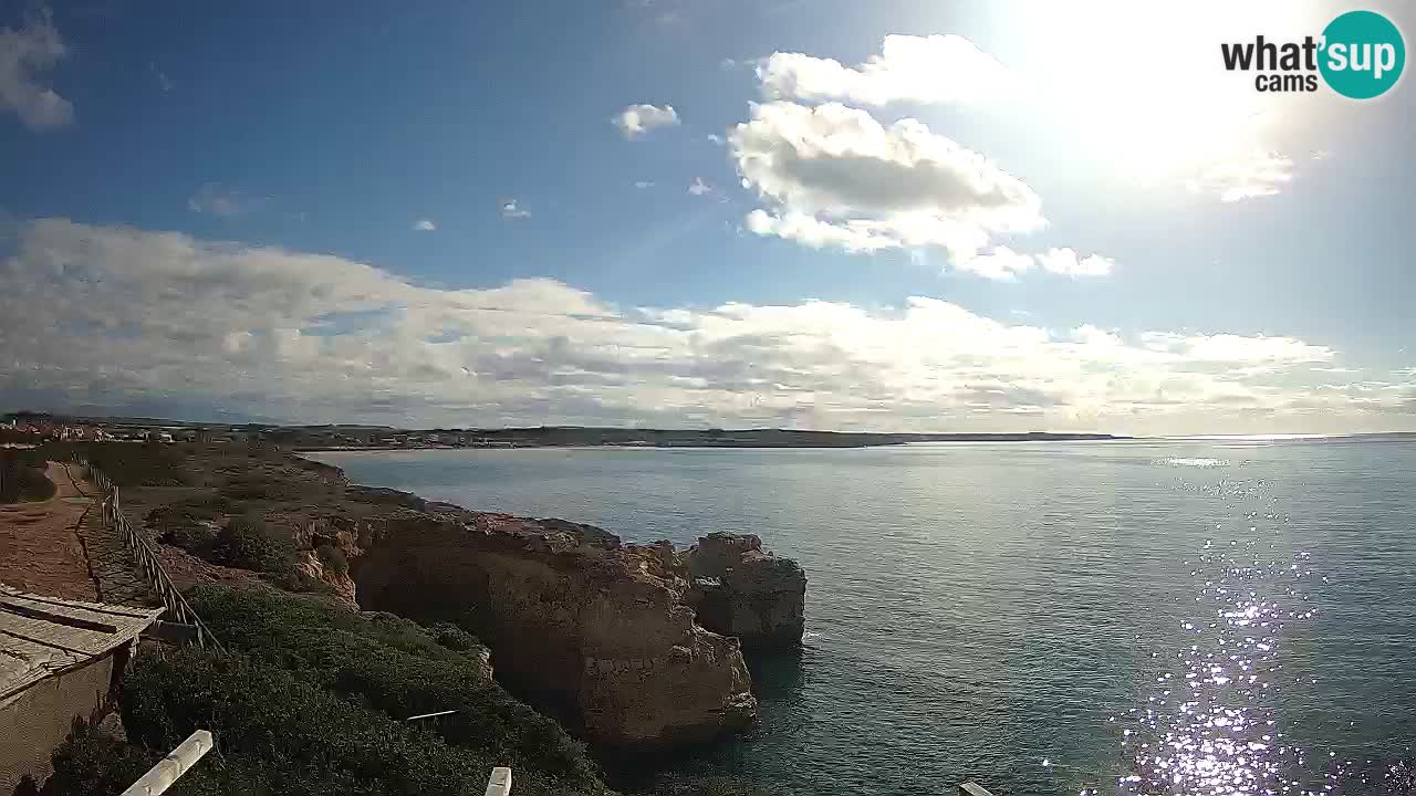 Live Webcam Putzu Idu beach – Arco di S’Architteddu – Oristano livecam Cerdeña – Italia