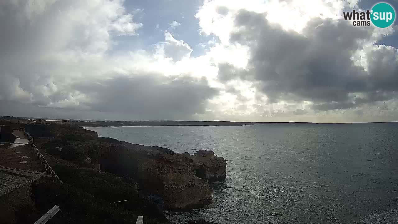 Live Webcam Putzu Idu beach – Arco di S’Architteddu – Oristano livecam Sardinia – Italy