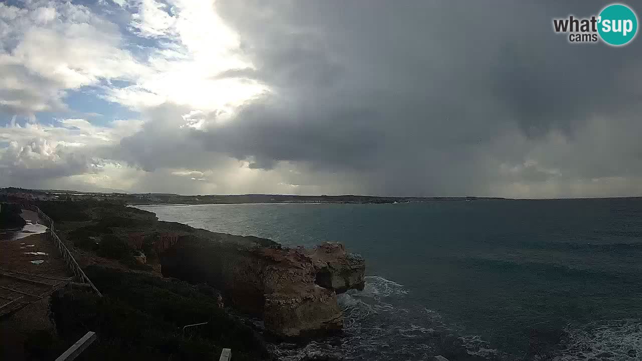 Live Webcam Putzu Idu Strand – Arco di S’Architteddu – Oristano livecam Sardinien – Italien