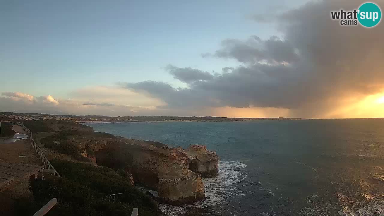 Live Webcam Spiaggia Putzu Idu – Arco di S’Architteddu – Oristano livecam Sardegna