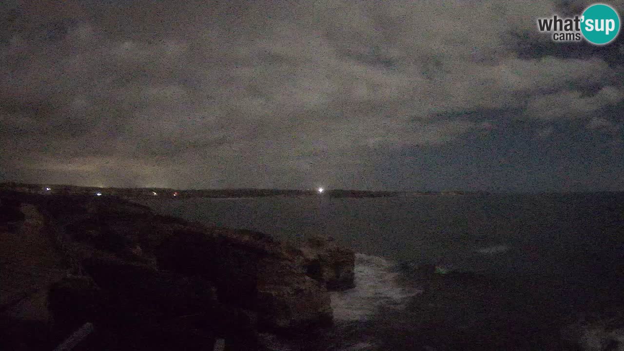 Live Webcam Putzu Idu Strand – Arco di S’Architteddu – Oristano livecam Sardinien – Italien