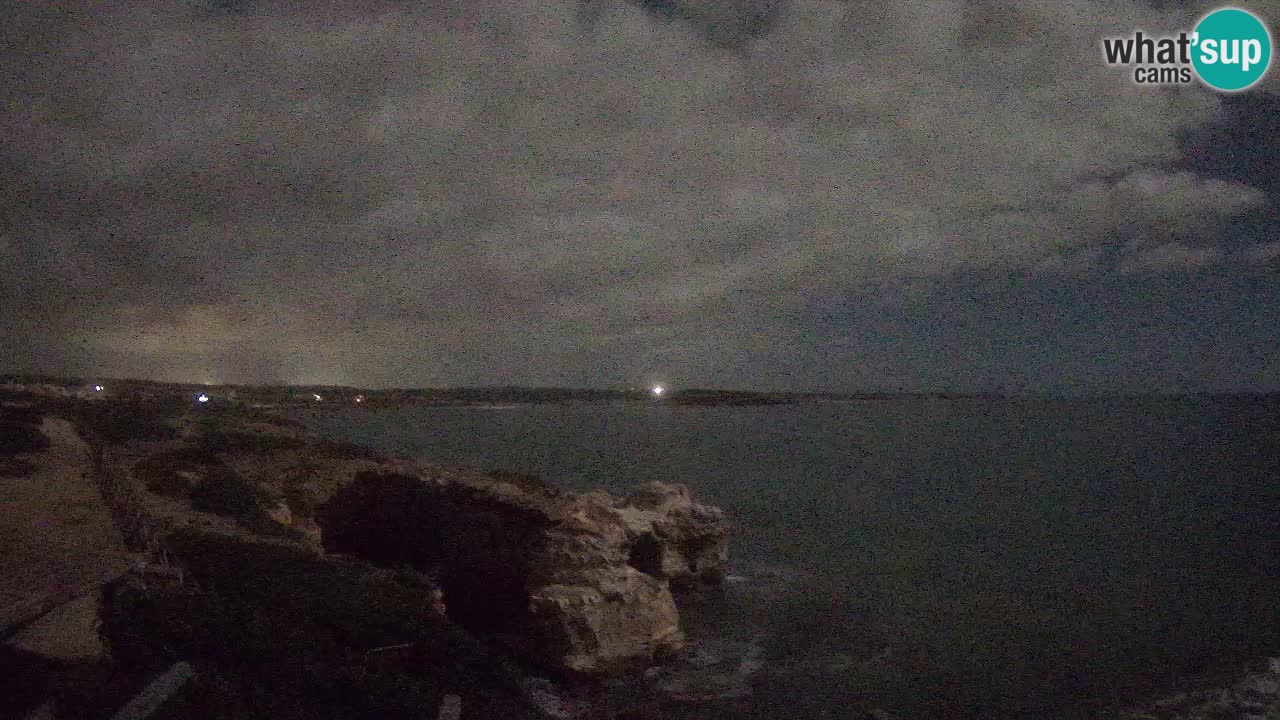 Live Webcam Putzu Idu beach – Arco di S’Architteddu – Oristano livecam Cerdeña – Italia