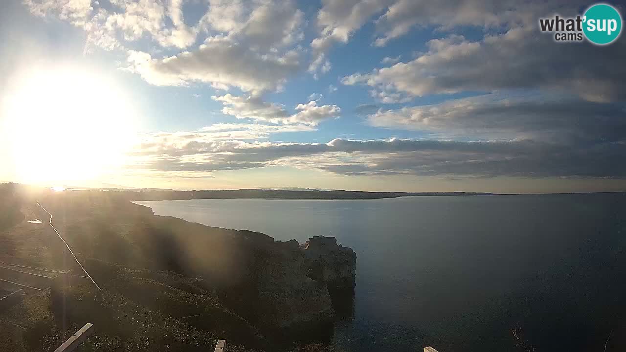 Live Webcam Putzu Idu Strand – Arco di S’Architteddu – Oristano livecam Sardinien – Italien