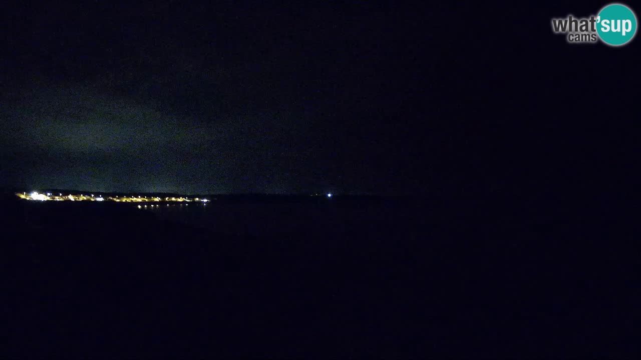 Spletna kamera v živo Plaža Putzu Idu – Arco di S’Architteddu – webcam Oristano Sardinija – Italija