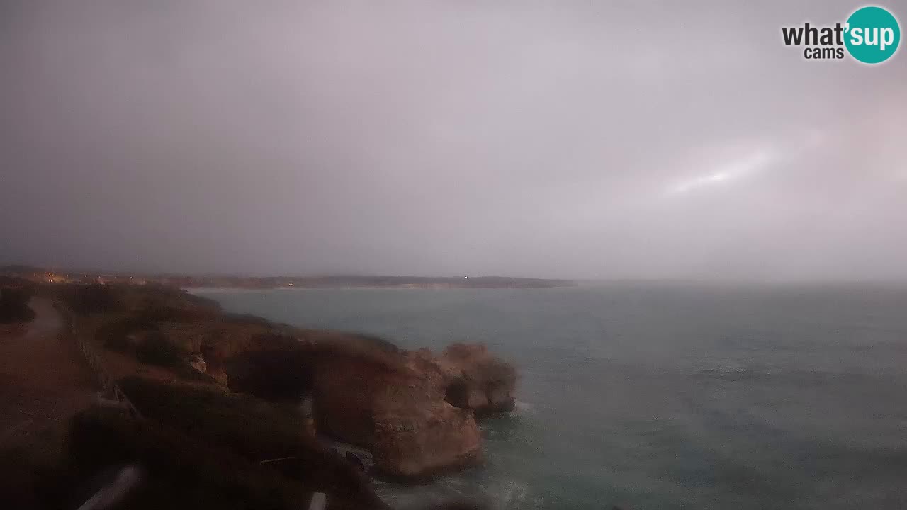 Live Webcam Putzu Idu Strand – Arco di S’Architteddu – Oristano livecam Sardinien – Italien