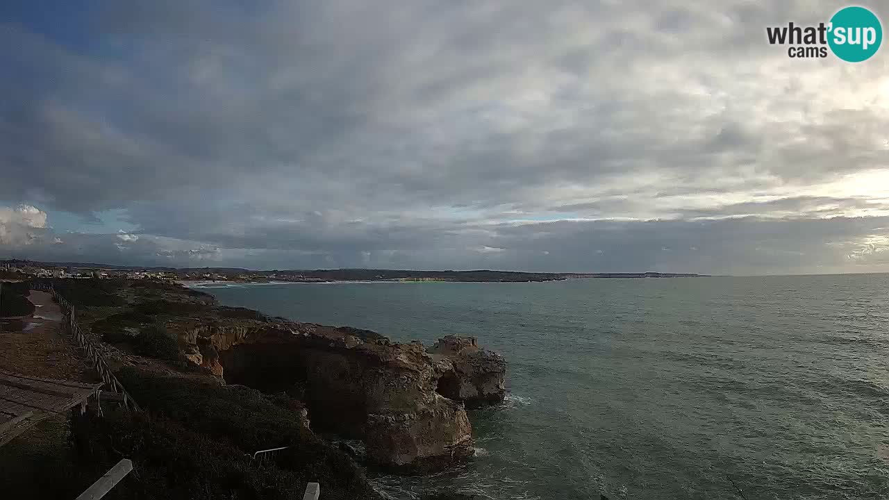 Live Webcam Putzu Idu Strand – Arco di S’Architteddu – Oristano livecam Sardinien – Italien