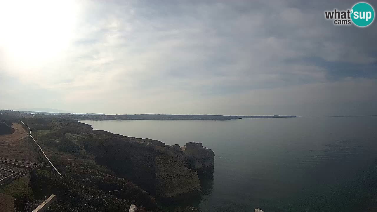 Live Webcam Putzu Idu Strand – Arco di S’Architteddu – Oristano livecam Sardinien – Italien