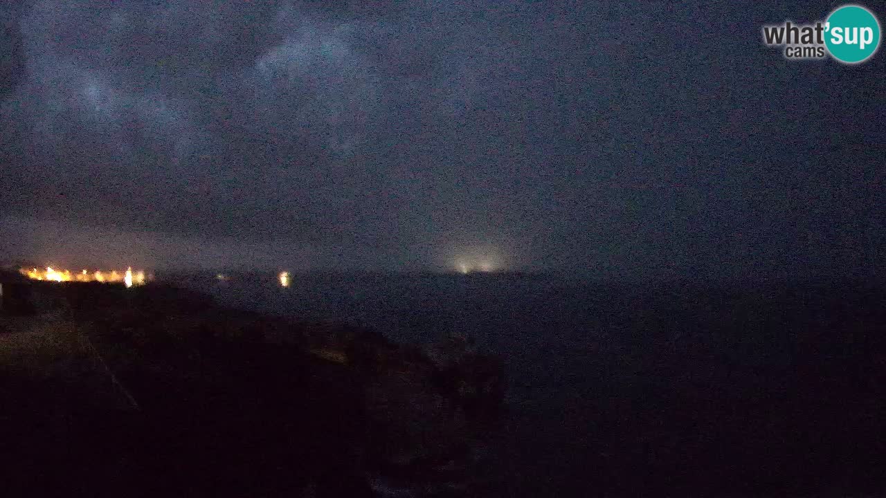 Webcam en direct Plage Putzu Idu – Arco di S&rsquo;Architteddu – Oristano livecam Sardaigne – Italie