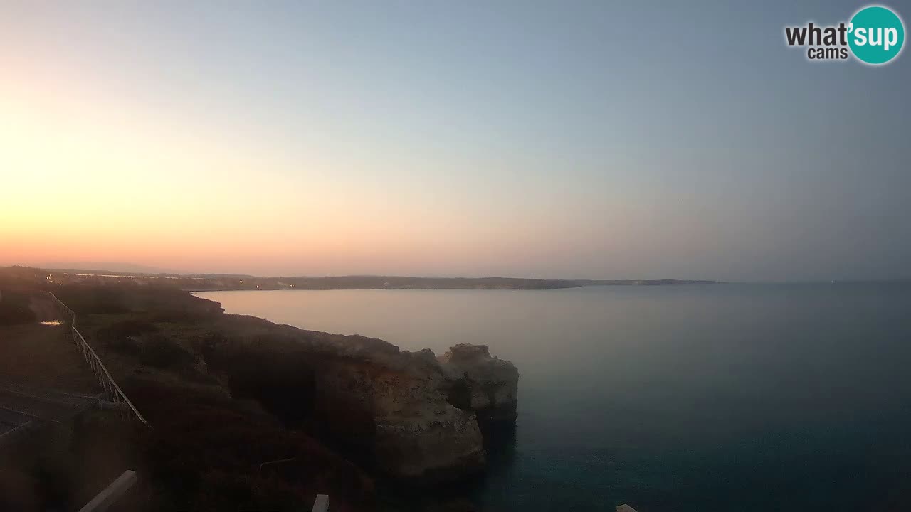 Live Webcam Putzu Idu beach – Arco di S’Architteddu – Oristano livecam Sardinia – Italy