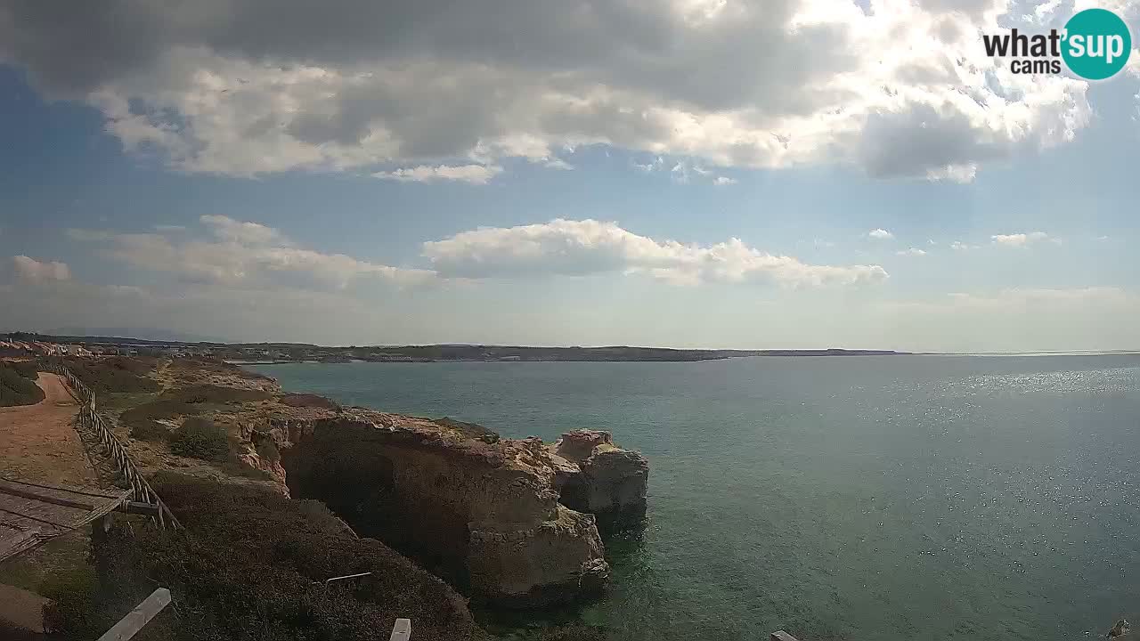 Live Webcam Putzu Idu beach – Arco di S’Architteddu – Oristano livecam Sardinia – Italy