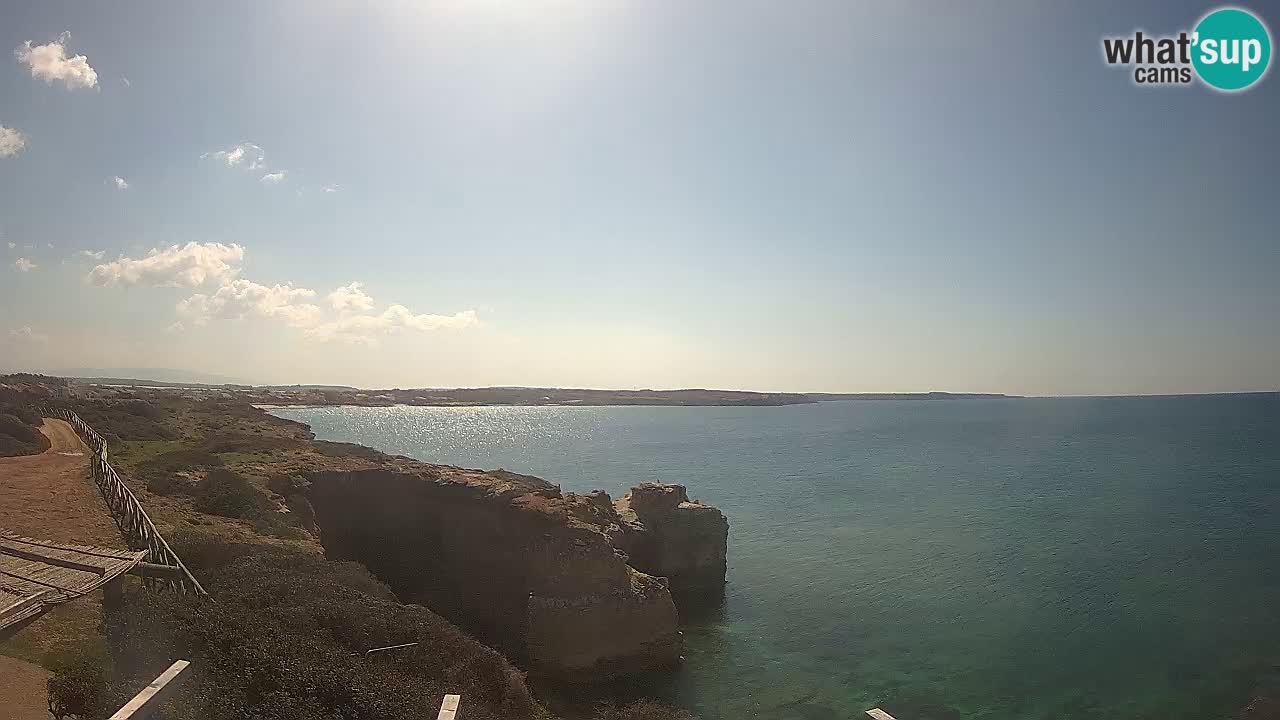 Webcam en direct Plage Putzu Idu – Arco di S’Architteddu – Oristano livecam Sardaigne – Italie