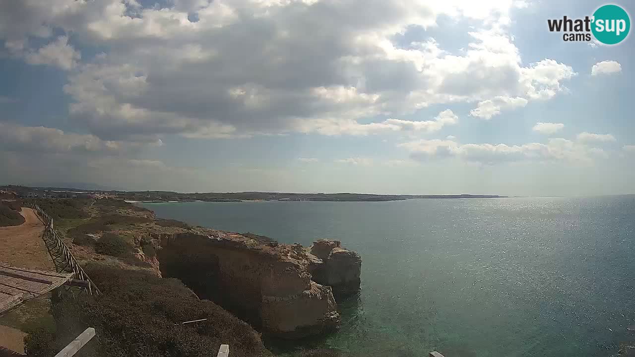Live Webcam Putzu Idu Strand – Arco di S’Architteddu – Oristano livecam Sardinien – Italien