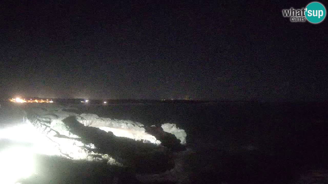 Live Webcam Putzu Idu beach – Arco di S’Architteddu – Oristano livecam Cerdeña – Italia