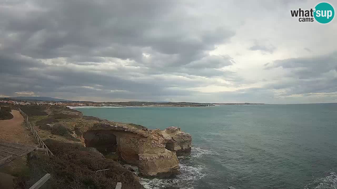 Web kamera uživo Plaža Putzu Idu – Arco di S’Architteddu – Oristano Sardinija – Italija