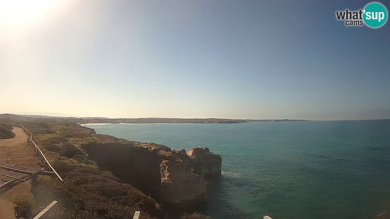 Live Webcam Putzu Idu beach – Arco di S’Architteddu – Oristano livecam Cerdeña – Italia