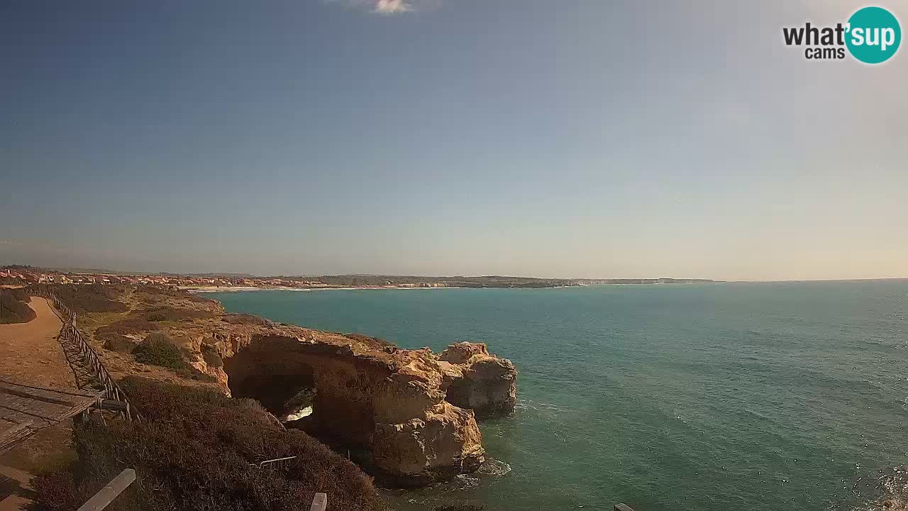 Live Webcam Spiaggia Putzu Idu – Arco di S’Architteddu – Oristano livecam Sardegna