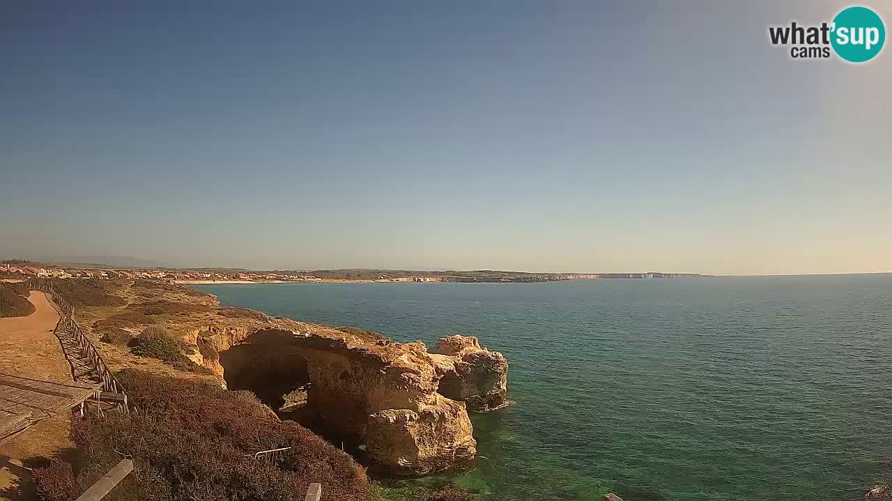Live Webcam Spiaggia Putzu Idu – Arco di S’Architteddu – Oristano livecam Sardegna
