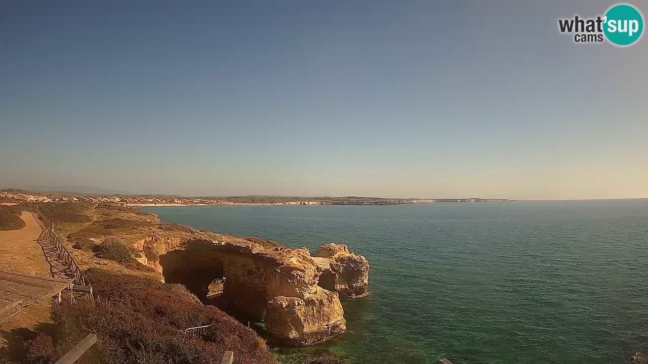 Webcam en direct Plage Putzu Idu – Arco di S’Architteddu – Oristano livecam Sardaigne – Italie