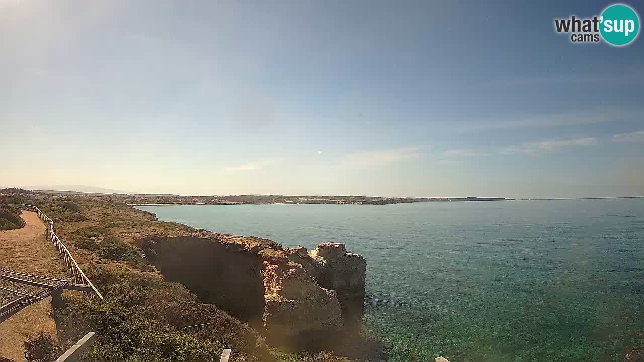 Live Webcam Spiaggia Putzu Idu – Arco di S’Architteddu – Oristano livecam Sardegna