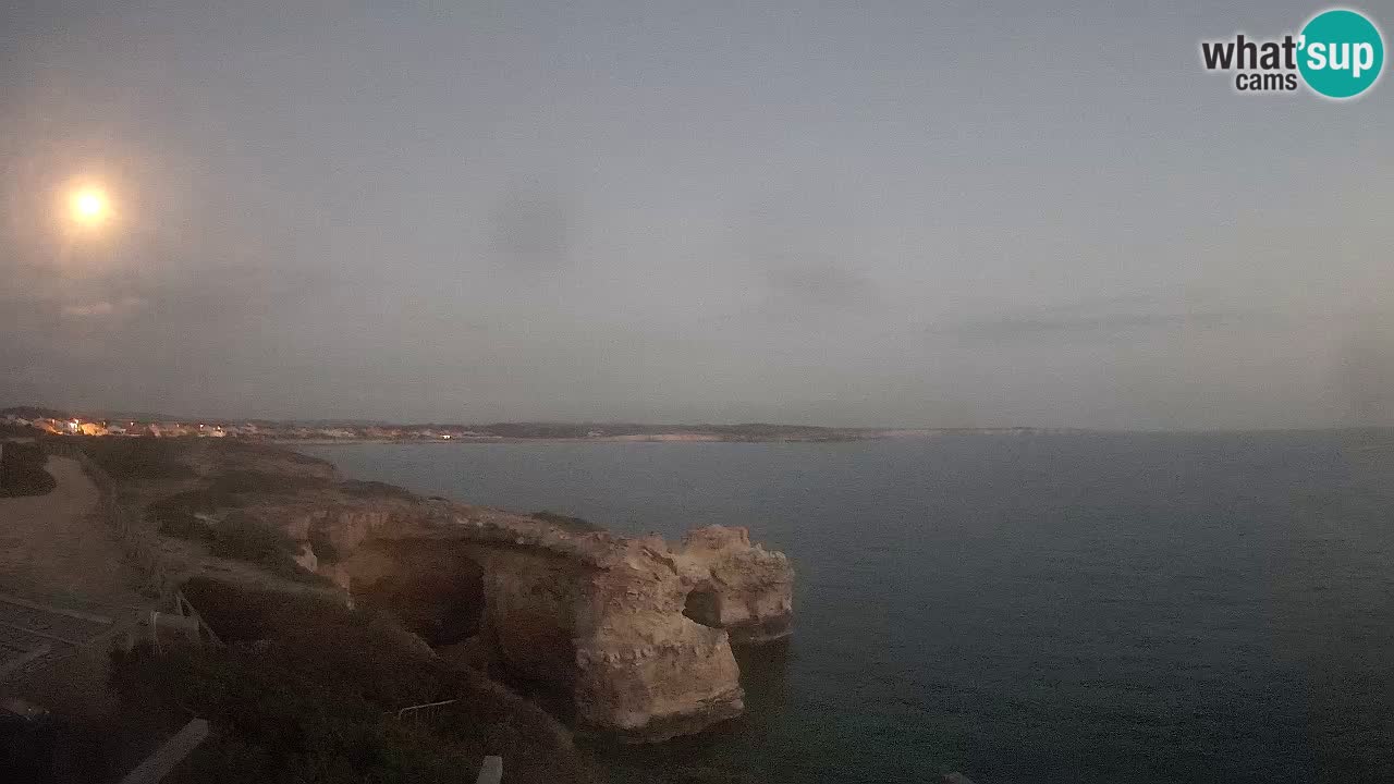 Live Webcam Putzu Idu beach – Arco di S’Architteddu – Oristano livecam Cerdeña – Italia