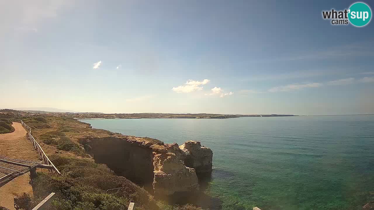 Web kamera uživo Plaža Putzu Idu – Arco di S’Architteddu – Oristano Sardinija – Italija