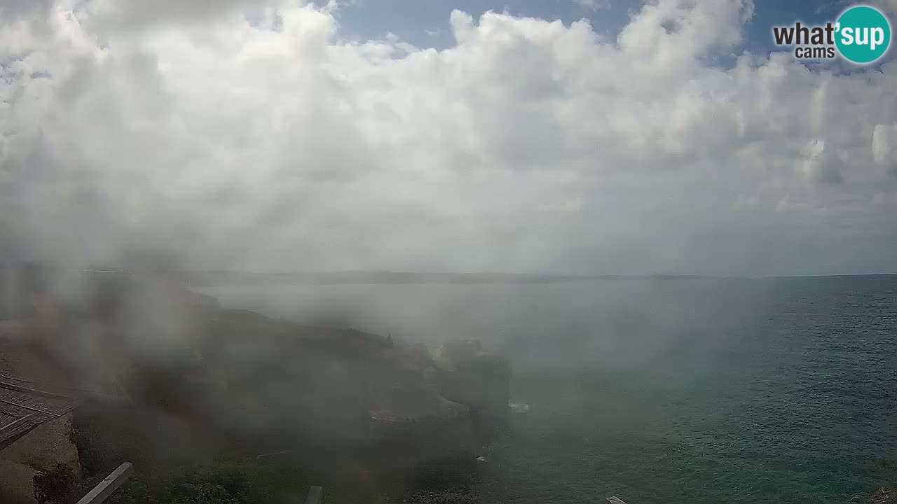 Live Webcam Putzu Idu Strand – Arco di S’Architteddu – Oristano livecam Sardinien – Italien