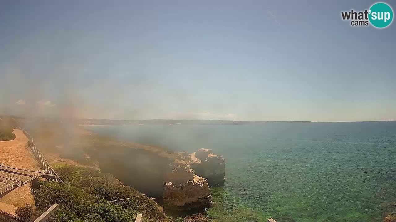 Web kamera uživo Plaža Putzu Idu – Arco di S’Architteddu – Oristano Sardinija – Italija
