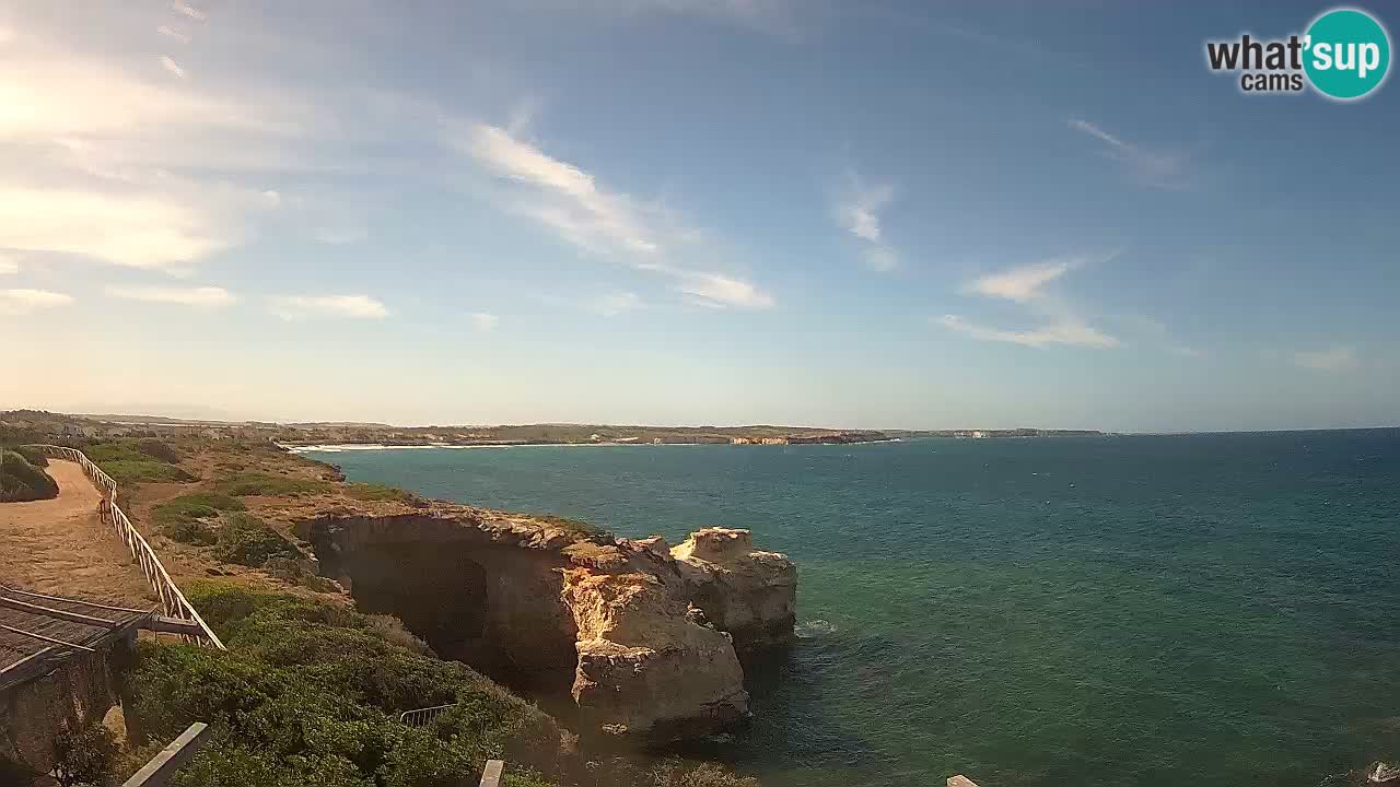Web kamera uživo Plaža Putzu Idu – Arco di S’Architteddu – Oristano Sardinija – Italija