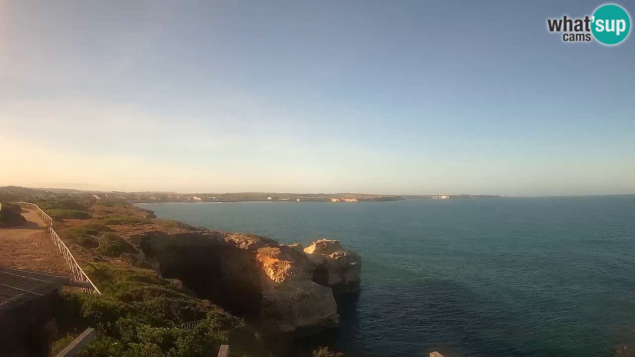 Web kamera uživo Plaža Putzu Idu – Arco di S’Architteddu – Oristano Sardinija – Italija
