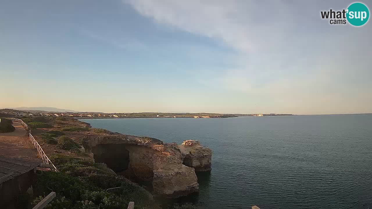Web kamera uživo Plaža Putzu Idu – Arco di S’Architteddu – Oristano Sardinija – Italija