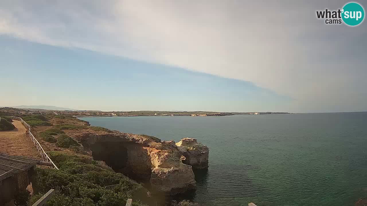 Webcam en direct Plage Putzu Idu – Arco di S’Architteddu – Oristano livecam Sardaigne – Italie