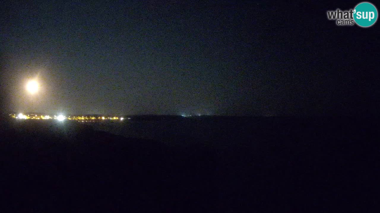 Live Webcam Putzu Idu beach – Arco di S’Architteddu – Oristano livecam Sardinia – Italy