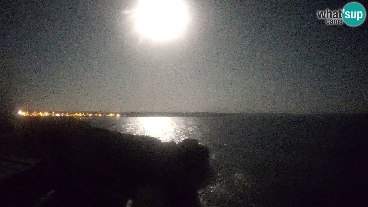 Live Webcam Putzu Idu beach – Arco di S’Architteddu – Oristano livecam Cerdeña – Italia
