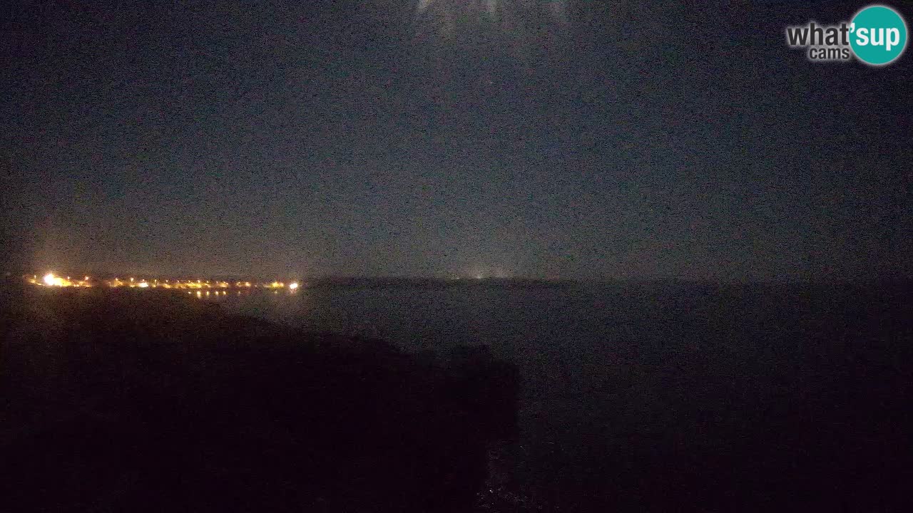 Live Webcam Putzu Idu beach – Arco di S’Architteddu – Oristano livecam Sardinia – Italy