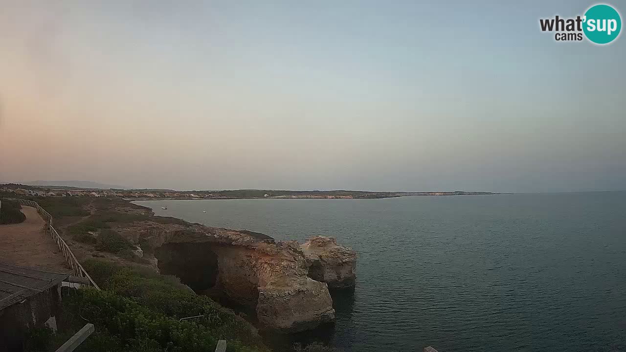 Live Webcam Putzu Idu beach – Arco di S’Architteddu – Oristano livecam Cerdeña – Italia
