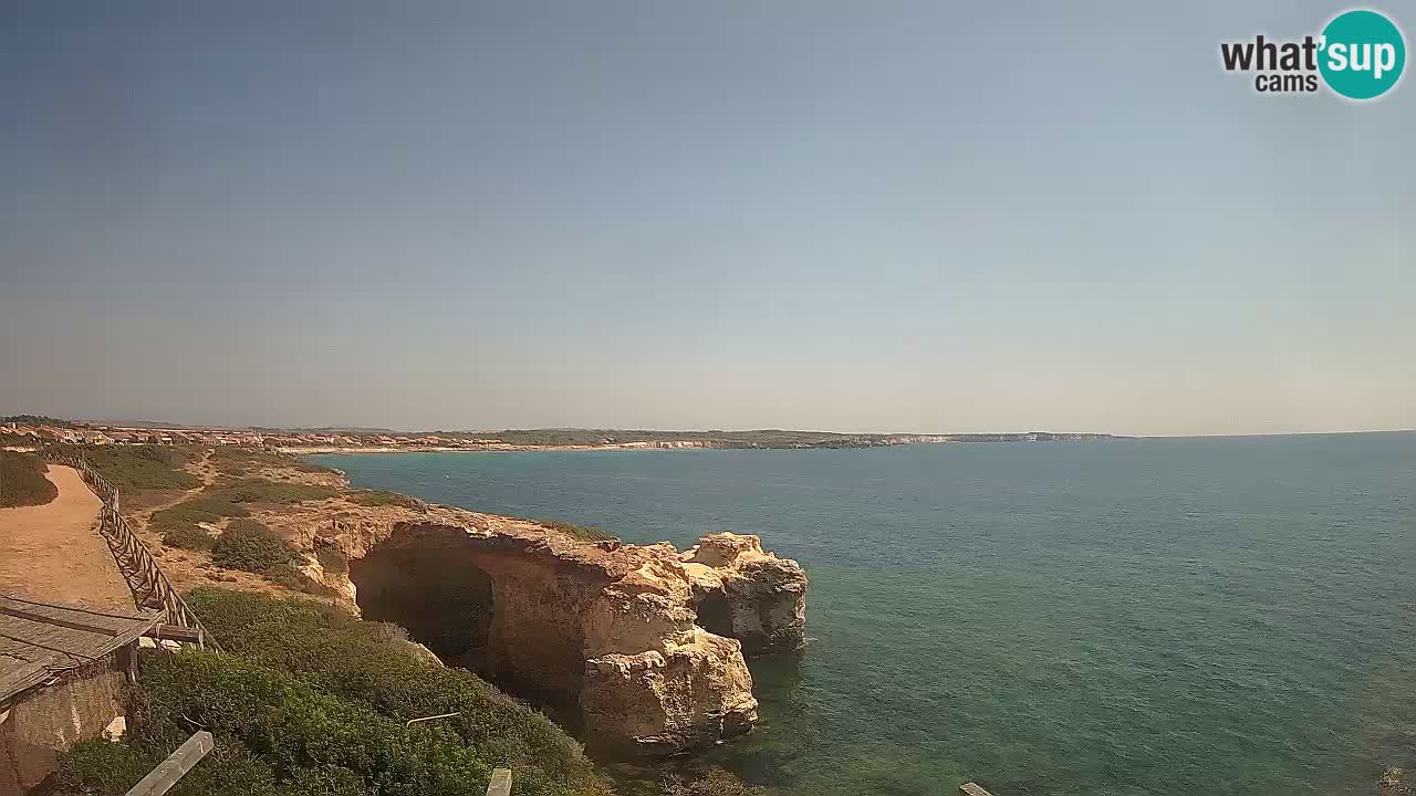 Web kamera uživo Plaža Putzu Idu – Arco di S’Architteddu – Oristano Sardinija – Italija