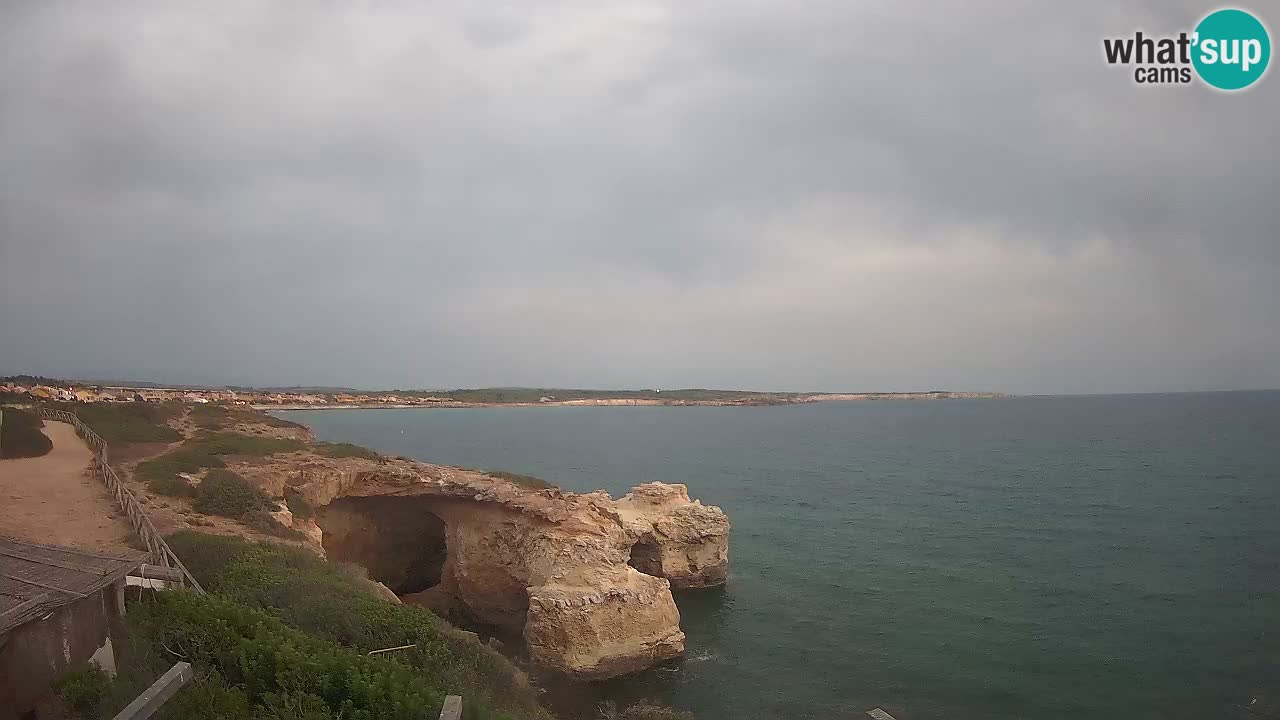 Webcam en direct Plage Putzu Idu – Arco di S’Architteddu – Oristano livecam Sardaigne – Italie