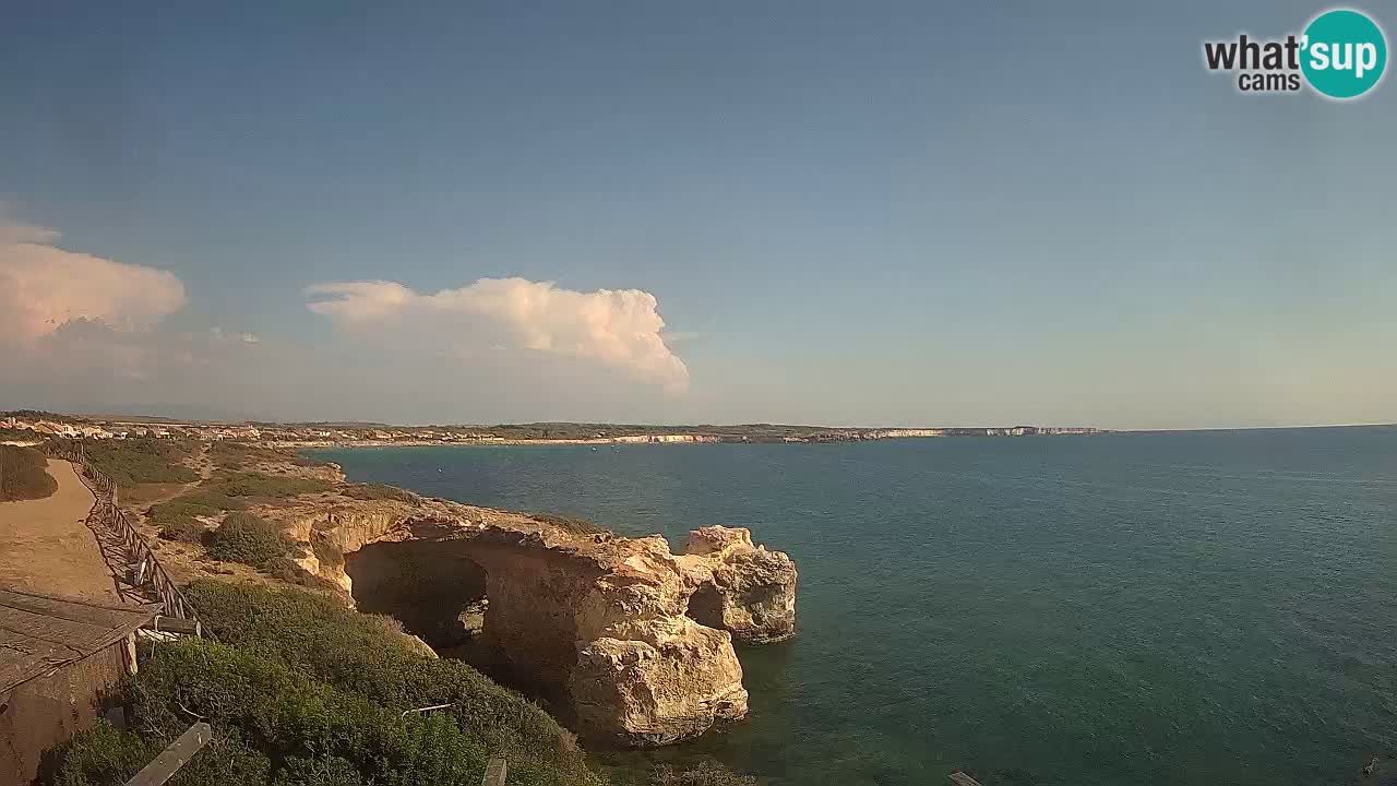 Live Webcam Spiaggia Putzu Idu – Arco di S’Architteddu – Oristano livecam Sardegna
