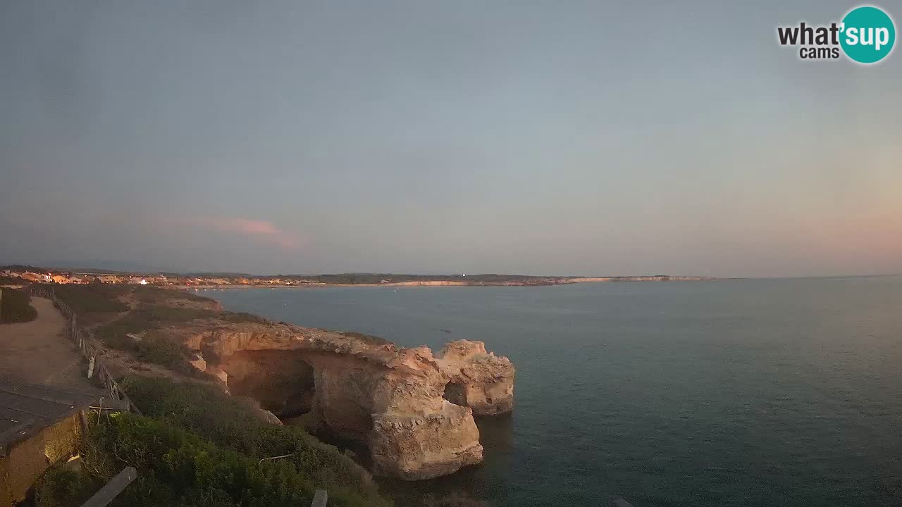 Webcam en direct Plage Putzu Idu – Arco di S’Architteddu – Oristano livecam Sardaigne – Italie