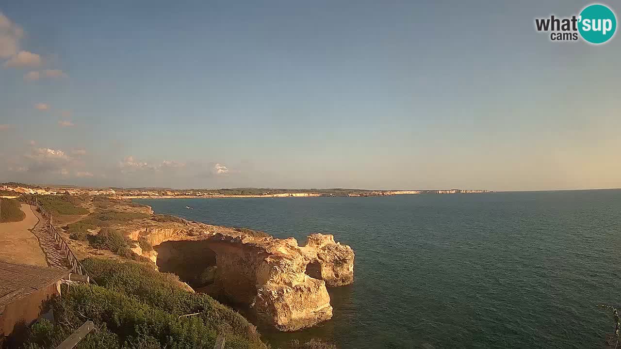 Live Webcam Putzu Idu beach – Arco di S’Architteddu – Oristano livecam Cerdeña – Italia
