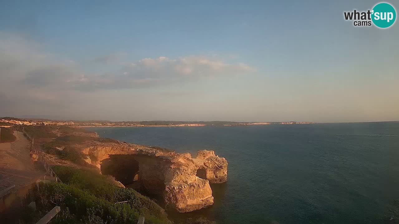 Live Webcam Putzu Idu beach – Arco di S’Architteddu – Oristano livecam Cerdeña – Italia