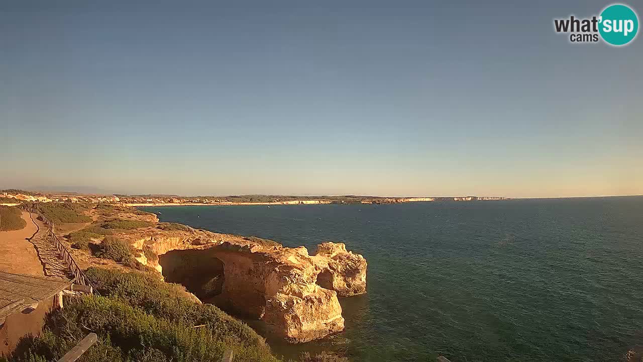 Web kamera uživo Plaža Putzu Idu – Arco di S’Architteddu – Oristano Sardinija – Italija