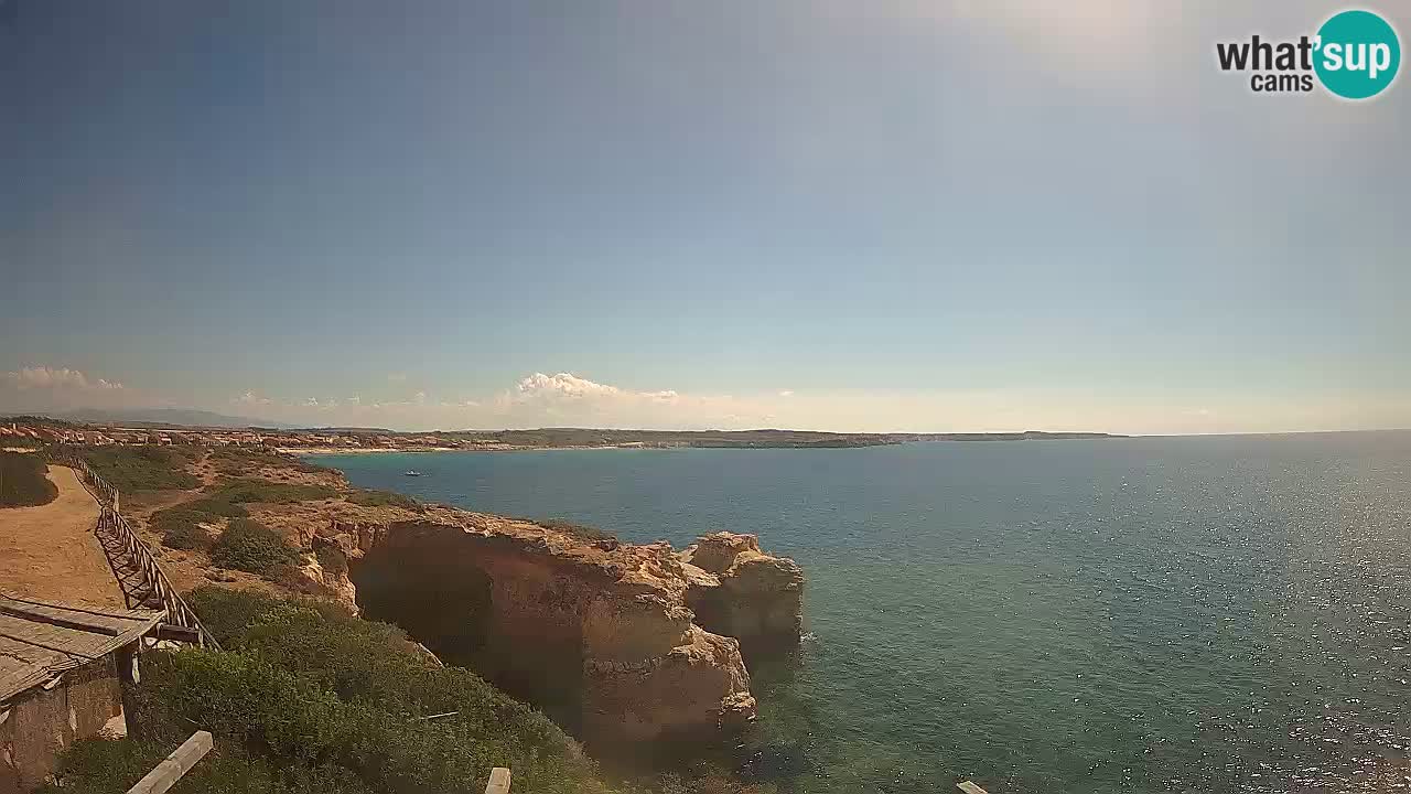 Web kamera uživo Plaža Putzu Idu – Arco di S’Architteddu – Oristano Sardinija – Italija