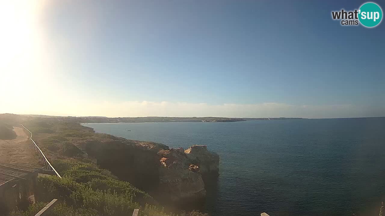 Live Webcam Putzu Idu Strand – Arco di S’Architteddu – Oristano livecam Sardinien – Italien
