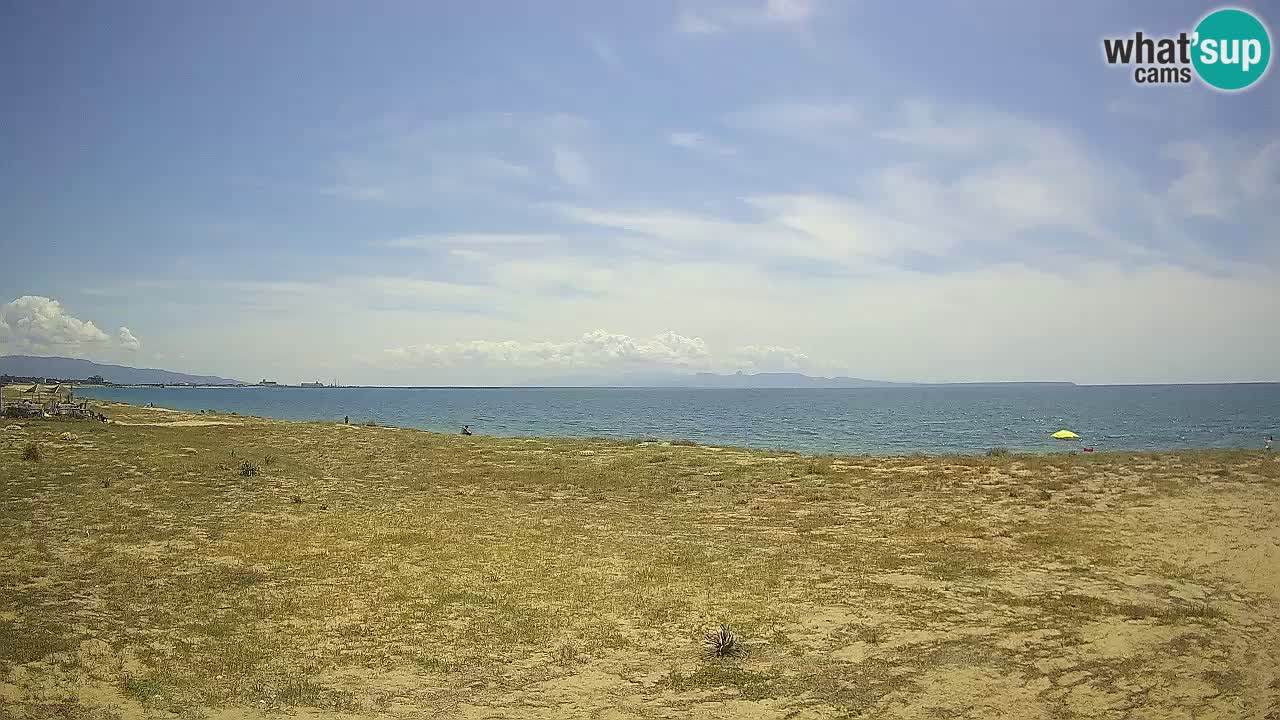 Spletna kamera Torre Grande plaža Oristano – Sardinija – Italija