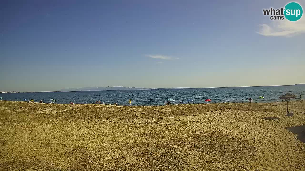 Spletna kamera Torre Grande plaža Oristano – Sardinija – Italija