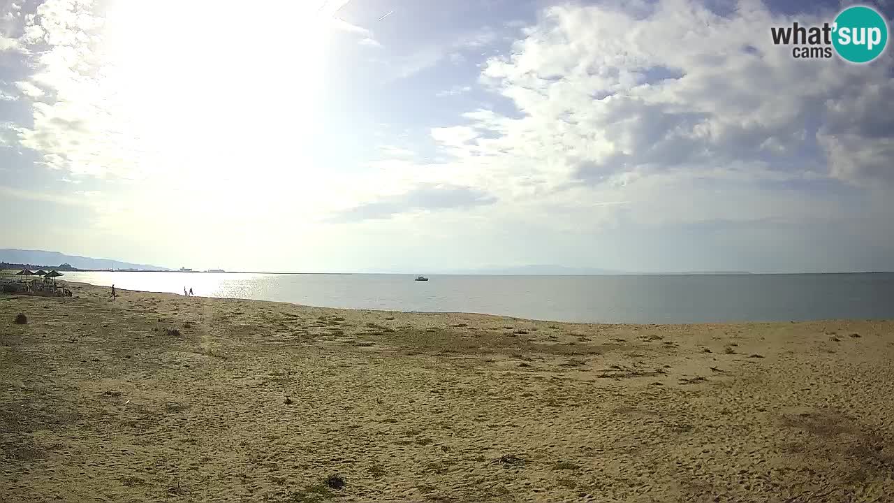 Spletna kamera Torre Grande plaža Oristano – Sardinija – Italija