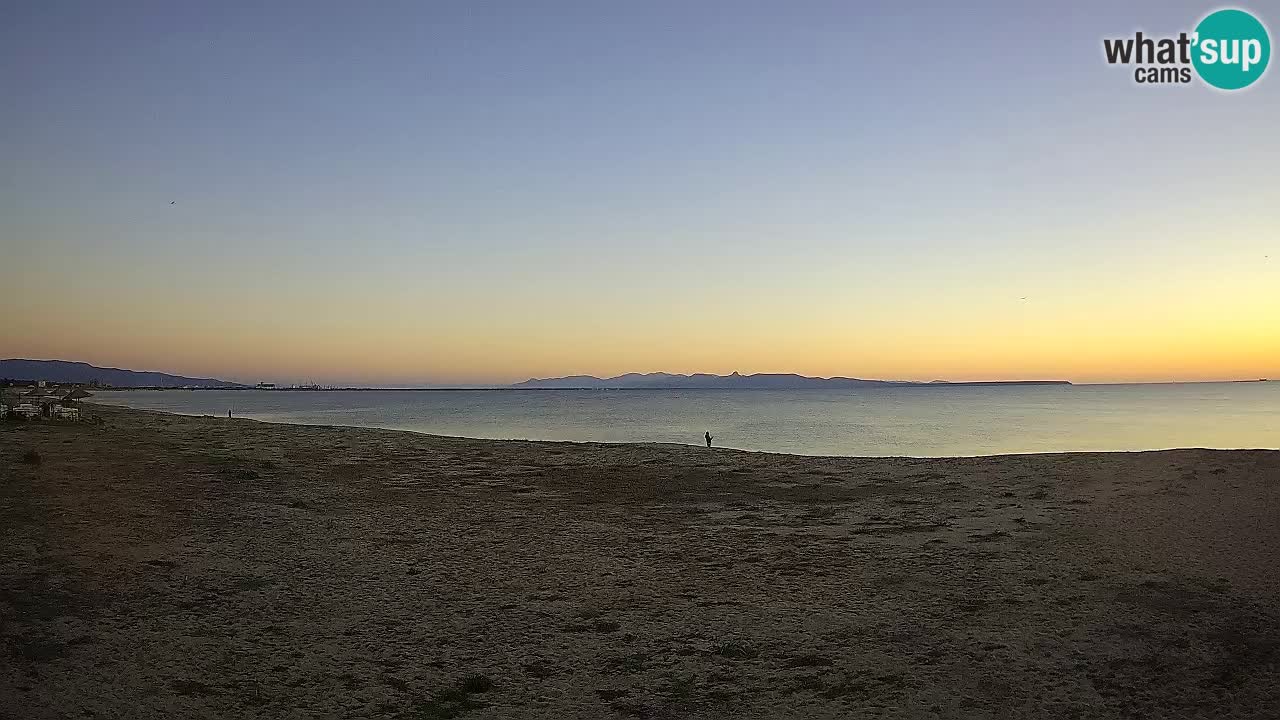 Spletna kamera Torre Grande plaža Oristano – Sardinija – Italija