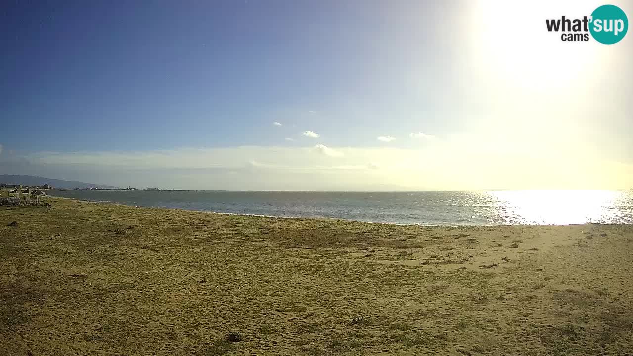 Spletna kamera Torre Grande plaža Oristano – Sardinija – Italija